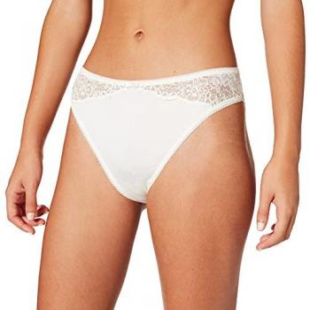 CALIDA Sensual Secrets Damen Slip, regulärer Schnitt, M, Beige