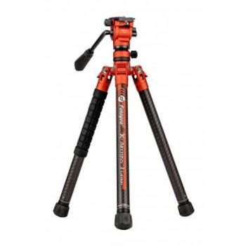 Treppiede Carbon Fotopro X Aircross 3 Lite Arancio