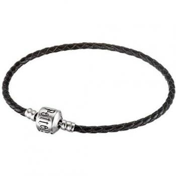 Pulsera de cuero con charms de Harry Potter