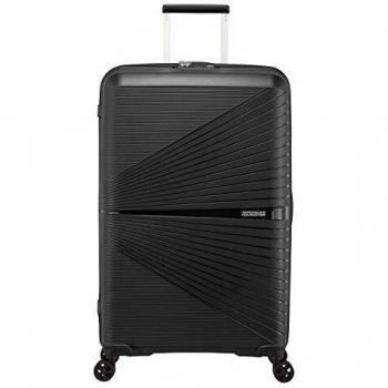 American Tourister AIRCONIC SPINNER 77 CM TSA Hard Suitcase, Black, Unisex, Size: ONE SIZE