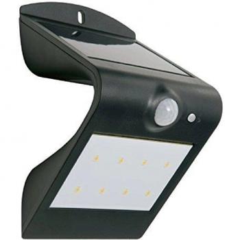 Luceco Black Solar Guardian Wall Light with PIR IP44 (duplicate of above)