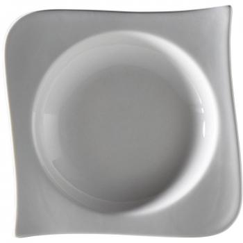 Ritzenhoff & Breker Suppe Teller Melodie – Geschwungene Kante, 21 × 21 cm, Spülmaschinenfest
