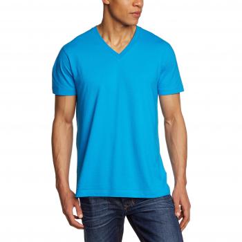 Calida Herren T-Shirt Remix Basic, Einfarbig, M50, Brilliant Blue