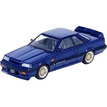 Skyline R31 GTS-R Fertigmodell Dunkelblau 1/64