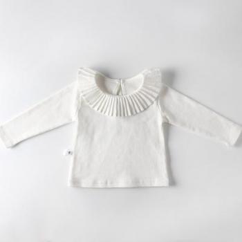 Weiche Babybluse mit langen Ärmeln – ideale Kleidung für kleine Mädchen