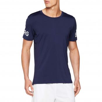 Borg T-Shirt Navy, L