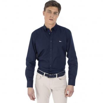 Mid‑Size Blue Comfort Shirt – Harmont & Blaine