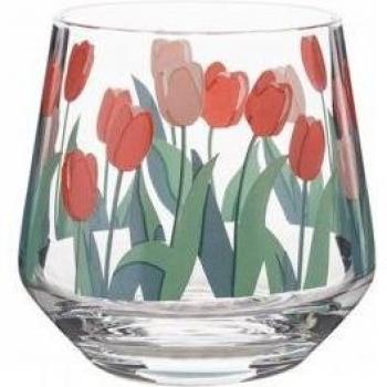 Bouteille de Lait Design Tulipe Vintage