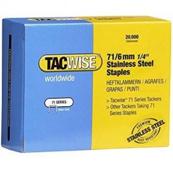 Tacwise Agrafes 71/6 mm