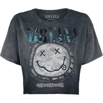Nirvana Damen T-Shirt Nevermind grau XL