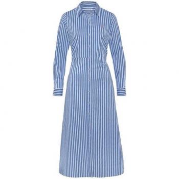 Festliches Blusenkleid DELMAO, figurumspielend, lang
