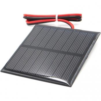 Mini Panel Solar 4 V 0,64 W con Cargador y Batería Incorporada