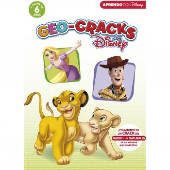 Geo-Cracks con Disney (a partir de 6 años) (Cracks con Disney): ¡Conviértete en