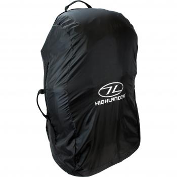 Combo Rucksack Rain Cover in Black