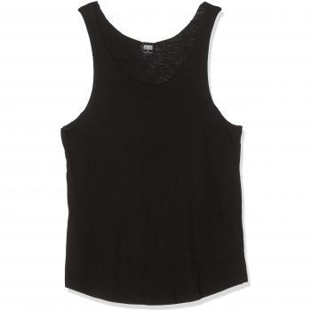 Urban Classics Long Shaped Black Tank Top XXL