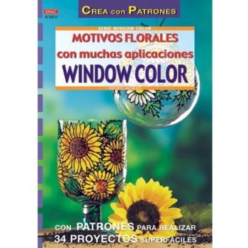 Serie window color nº 11. Motivos florales con muchas aplicaciones window color