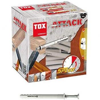 Chevilles à frapper Tox 6 x 50 mm, 50 unités