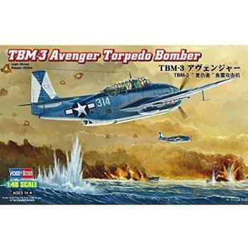 Avenger TBM‑3 Torpedo Bomber – Version 1:48 – Hobby Boss
