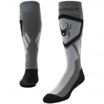 Dare Herren Socken von Spyder – Polar/Alloy/Schwarz – Größe M