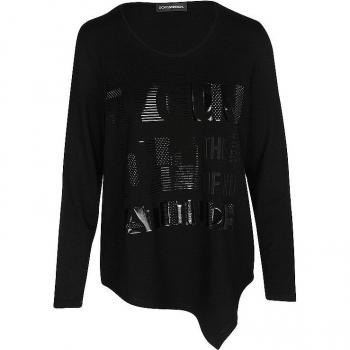 Doris Streich Langarmshirt in Schwarz
