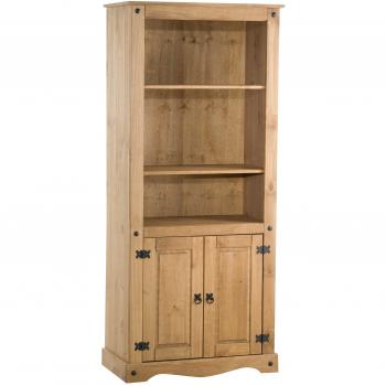 Corona Grey 2 Door Shelf Unit
