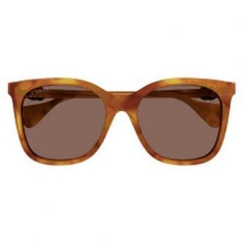 Lunettes de soleil Gucci GG1071S Cat eye Havana