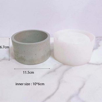 Kit complet moules pots floraux – Silicone Jesmonite, tailles multiples