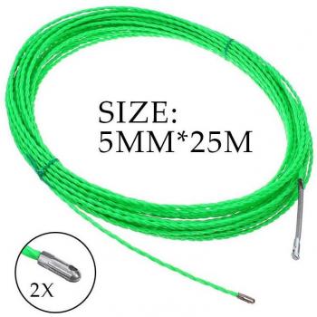 5 to 50 Meters 5mm Green Fiberglass Wire Puller