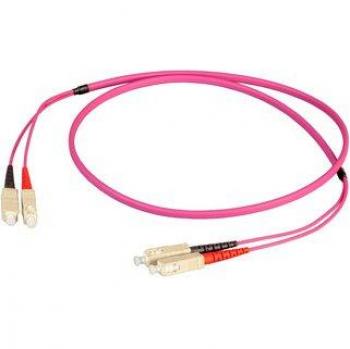 EFB O0318FT10 10‑Meter SC‑SC OM4 Dual Cable 50/125 µm Violet