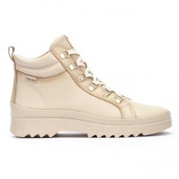 Baskets tige haute Pikolinos beige
