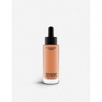 MAC Studio Waterweight Foundation mit Lidschatten gratis, NW35, 30 ml