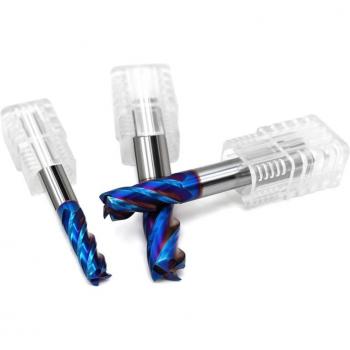 Fraise en carbure de tungstène 1-4mm 4 flûtes HRC65