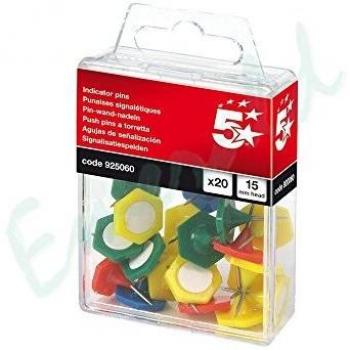 Indicator Pins 15mm Head Pack of 20