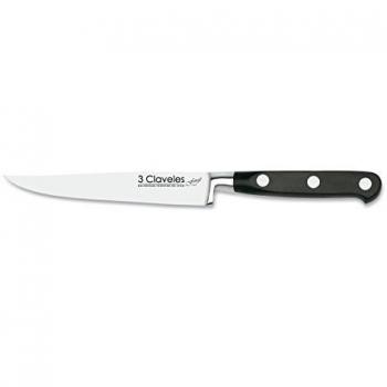 Cuchillo Chuletero 3 Claveles 12 cm