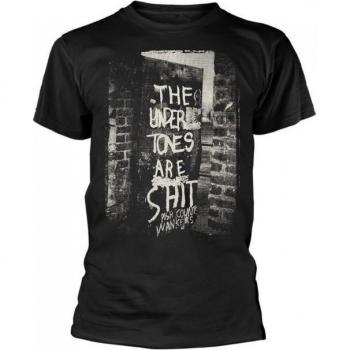 Schwarzes Unisex‑Grafik T-Shirt „Undertones“ – L Größe