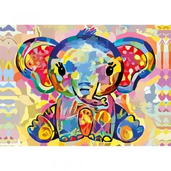 Yazz 1000 Teile Puzzle: Baby Elefant