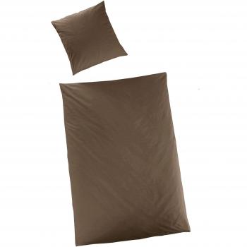Primera Bettwäsche Uni Luxus-Satin 155x220 cm