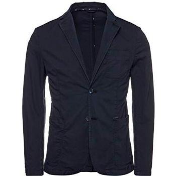 Guess Herren Blazer Slim Navy Blau M02N09