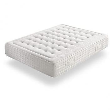 Colchón Muelles Ensacados Natur Premium Viscoelástico 30cm 180x200 cm, Espuma de Gel, Multicolor