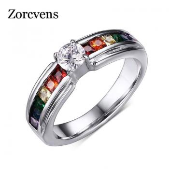 Homosexueller Stolz Zirkonring