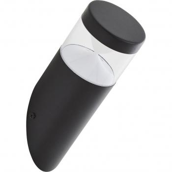 Lampada da Parete Moderna Pollux LED 3000k Nera IP44