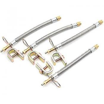 Conjunto de Extensores de Válvula Flexible 12 para Autos – 4 Piezas