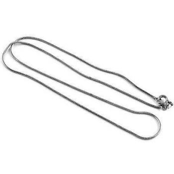 Deux colliers laiton argent 42 cm – boîte