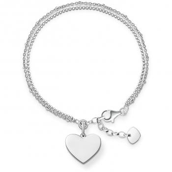 Bracciale Personalizzabile Cuore in Argento 925