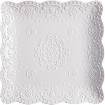 Pure White Ceramic Fish Plate