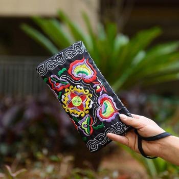 Monedero Espléndido Floral y Vintage para Mujer