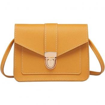 Bolso Amarillo Teléfono Mujer
