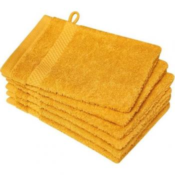Dyckhoff Waschhandschuh Planet, 6er Pack, 450 g/m², aus reiner Baumwolle, trocknergeeignet