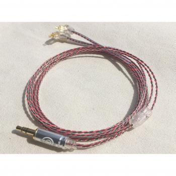 Lily‑Tone Upgrade Cable – 3.5mm, 3‑Pole FitEar (WAGNUS)