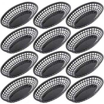 Set de Platos Plásticos para Perros Calientes